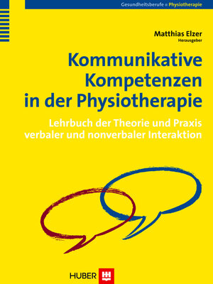 cover image of Kommunikative Kompetenzen in der Physiotherapie